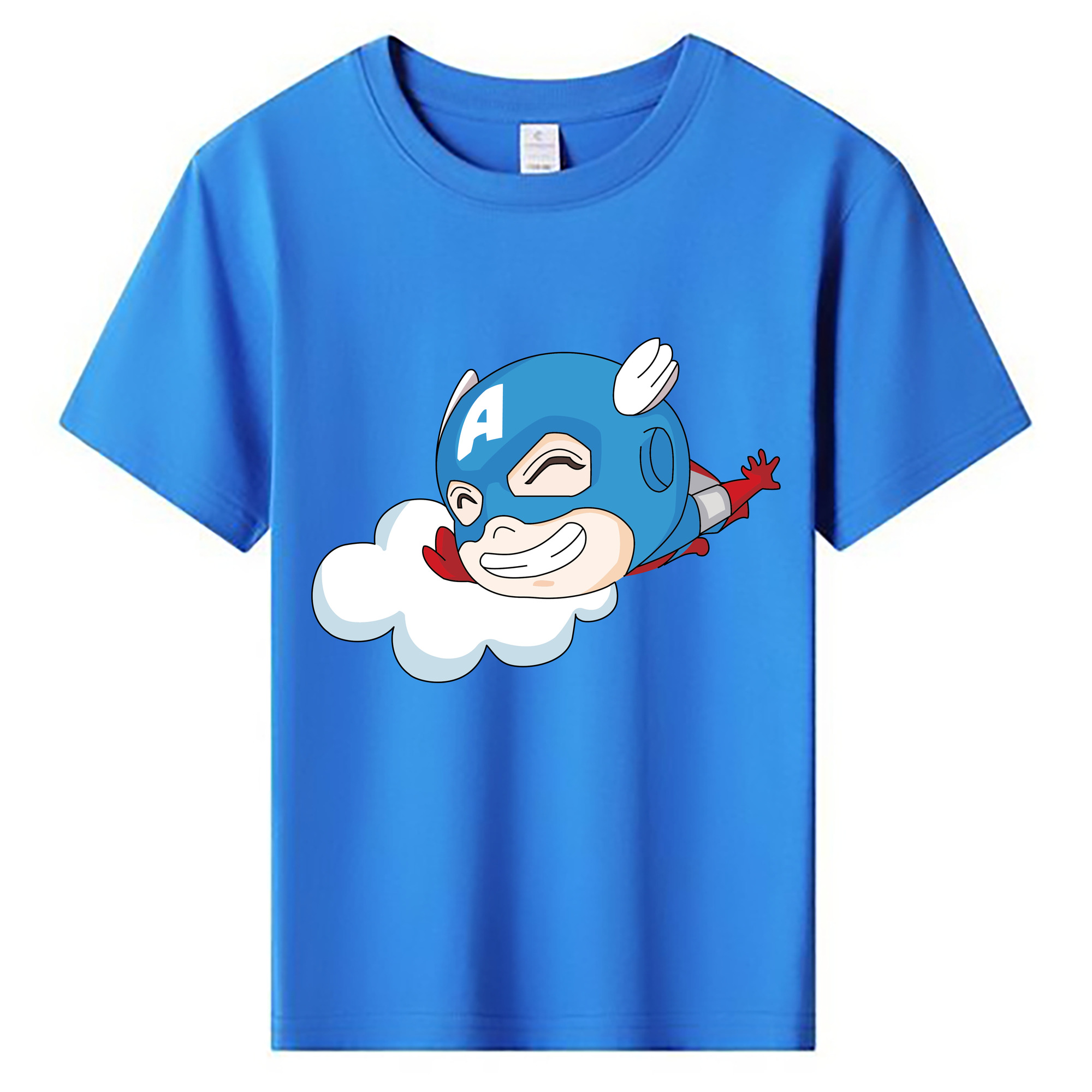（画像用） アベンジャーズ The Avengers 綿100％キッズTシャツ（フロントプリント）